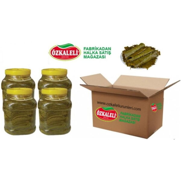 Tokat Asma Yapragi 2100 Gr 4 Ad Koli