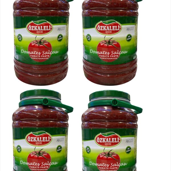 Özkaleli Az Tuzlu Domates Salçası 4 x 4300 Gram (1 Koli)
