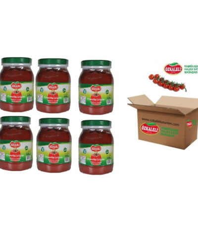 Ozkaleli Az Tuzlu Domates Salcasi 1650 Gr Koli 6 Ad
