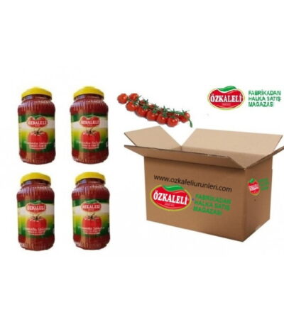 Ozkaleli Domates Salcasi 3600 Gr 4 Ad Koli