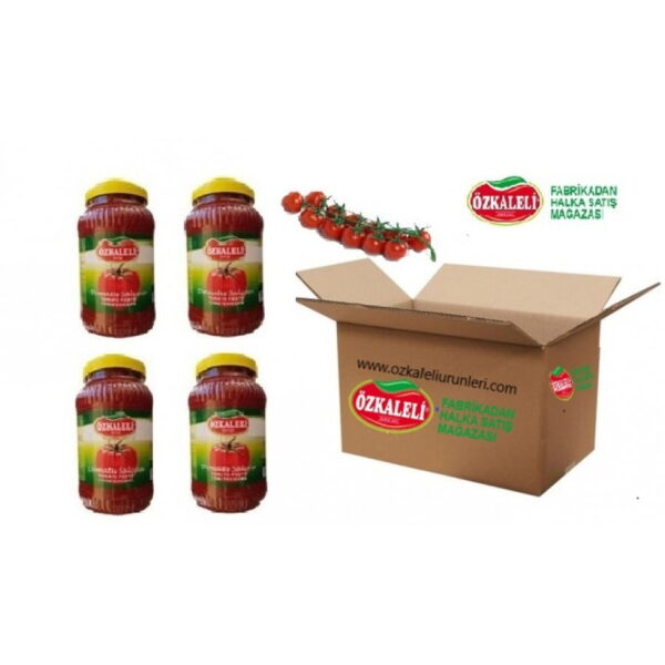 Ozkaleli Domates Salcasi 3600 Gr 4 Ad Koli