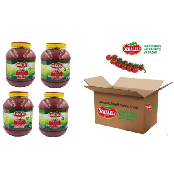 Ozkaleli Domates Salcasi 6 Kg 4 Ad Koli