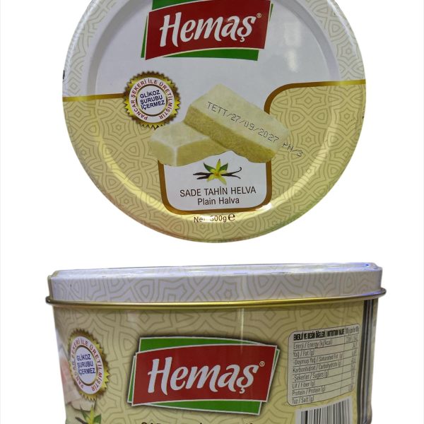 Teneke Sade Tahin Helvasi 800 Gr